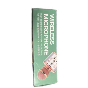 Fun Portable Karaoke Microphone with LED Lights - Ideal Gift for Wanting Singers